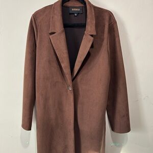 Forever 21 Chocolate Brown Blazer